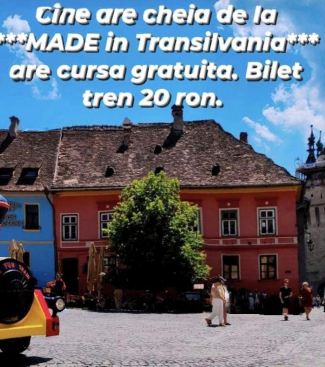 Made In Transilvania Sighisoara Exterior photo